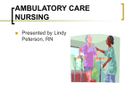 ambulatory care nursing