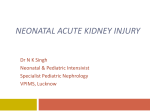 Neonatal Acute Kidney Injury - Lucknow Academy of Pediatrics