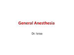 12. anaesthesia general I
