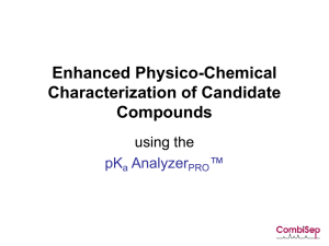 Enhanced Physico-Chemical Characterization of Lead