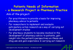 Patients Needs of Information