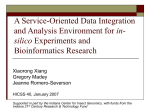A Service-Oriented Data Integration and Analysis