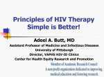 abc of hiv therapy - University of Pittsburgh