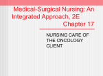 Medical-Surgical Nursing: An Integrated Approach, 2E Chapter 17