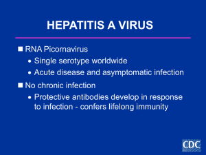 Objectives of hepatitis C surveillance