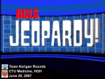 ACLS Jeopordy