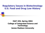 Biotechnology us regulatory