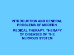 clinical pharmacology of drugs affecting the nervous system