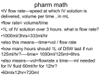 pharm math