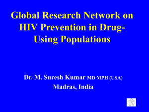 Global Research Network on HIV Prevention in Drug