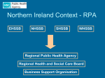 Northern Ireland Context - Institute of Public Health in Ireland