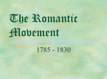Romantic Poets - Fort Bend ISD