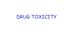 Toxicity