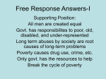 Free Response Answers - Mr. Ognibene`s AP Government Page