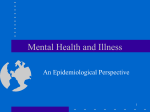 Mental Health and Illness