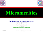 Micromeritics