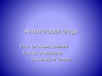 Antimicrobial drugs