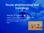 Ocular_Pharmacology_&_Toxicology_Dr._Kharashi
