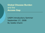Global Disease Burden & Access Gap