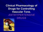 CLINICAL Pharm_antihypertensives