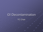 GI Decontamination