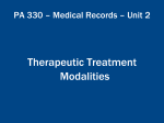 PA 330 – Medical Records – Unit 2
