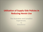 Utilization of Supply-Side Policies in Reducing Heroin Use