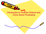 An Overview of Forensic Science