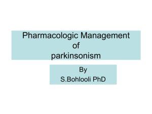 Pharmacologic_Management_of_Parkinsonism