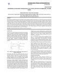 ADRENERGIC ANTAGONIST PROPRANOLOL AS A NOVEL, EFFECTIVE SPERMICIDE:  AN NMR  STUDY Research Article 