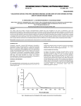 VALIDATED EXTRACTIVE SPECTROPHOTOMETRIC ESTIMATION OF CINITAPRIDE IN PURE  AND ITS SOLID DOSAGE FORM  Research Article   