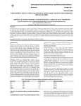 DEVELOPMENT AND IN­VITRO EVALUATION OF SALBUTAMOL SULPHATE MUCOADHESIVE  BUCCAL PATCHES  