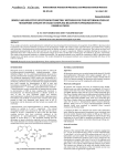 SIMPLE AND SELECTIVE SPECTROPHOTOMETRIC METHODS FOR THE DETERMINATION OF