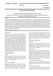 FORMULATION AND EVALUATION OF FAST DISSOLVING TABLET CONTAINING AMLODIPINE  Research Article