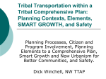 Tribal Transportation within a Tribal Comprehensive Plan: Planning Contexts, Elements,
