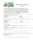 Membership Development Form