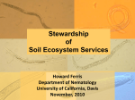 Stewardship of Soil Ecosystem Services (2010)