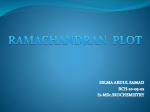 RAMACHANDRAN PLOT