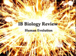 Senior IB Bio Review