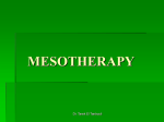 MESOTHERAPY - ozone