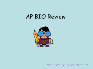 AP BIO Review