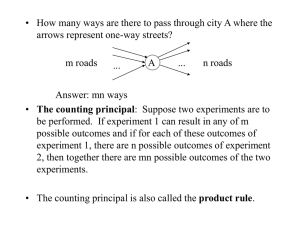 Fundamental Principles of Counting