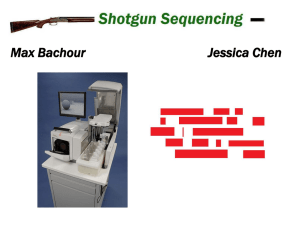 Shotgun Sequencing