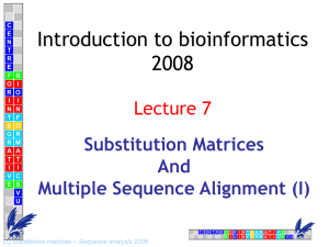 Bioinformatics in Drug Design