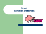 Snort Intrusion Detection