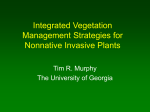 Applying Integrated Vegetation Management Strategies