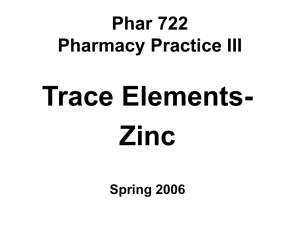 Phar 722 Pharmacy Practice III