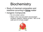 Organic Compounds - Fall River Public Schools