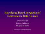 Knowledge-Based Integration of Neuroscience Data Sources