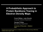 Tracing Protein Backbones in Electron Density Maps using a